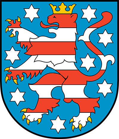 Wappen des Bundeslandes Thüringen