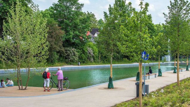 Wasserrückhalt - Retention in Korbach