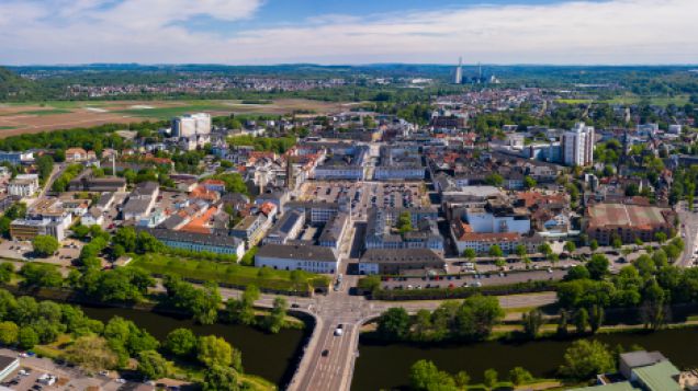 Saarlouis von oben (Adobe Stock) Saarlouis von oben (Adobe Stock)