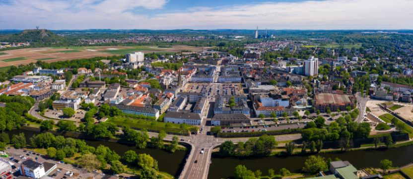 Saarlouis von Oben (Adobe Stock)