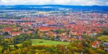 Blick über Bamberg.