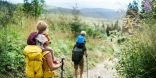 People walking in nature