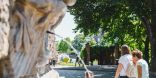 Trinkbrunnen in der Stadt