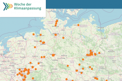 Woche der Klimaanpassung: Karte 2022 Woche der Klimaanpassung: Karte 2022