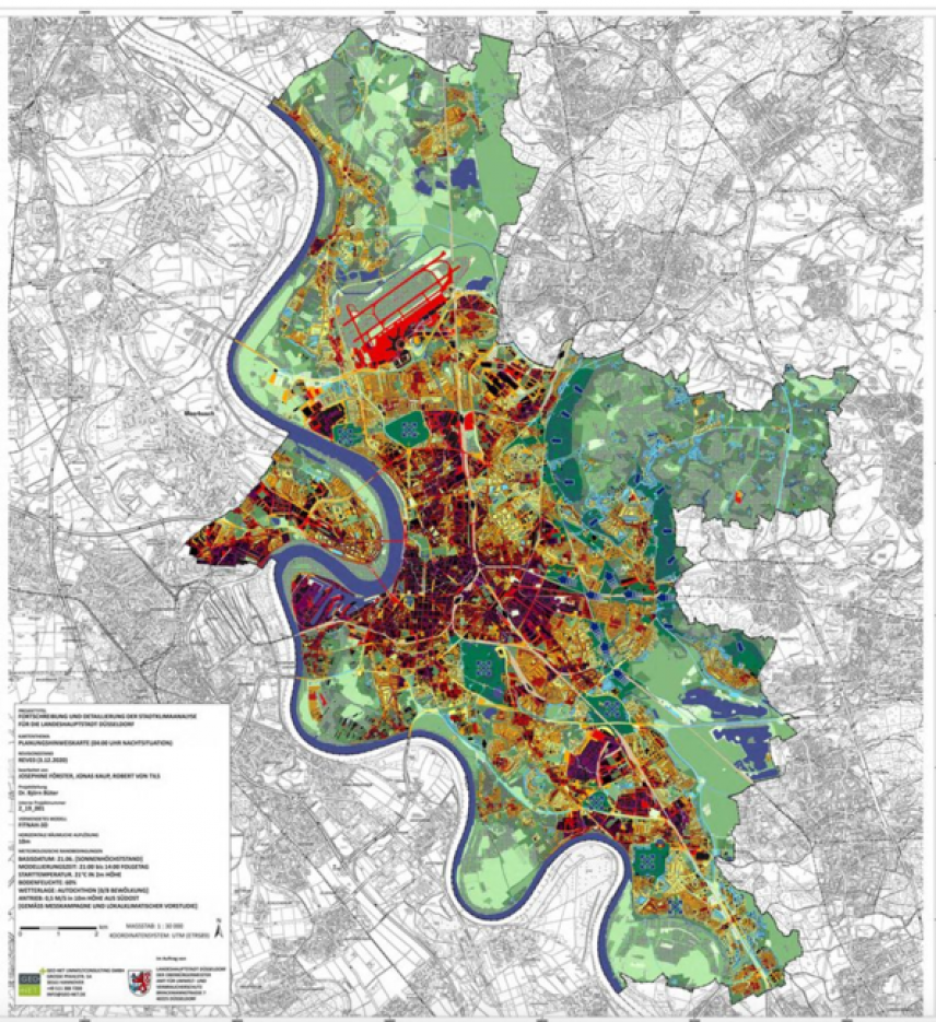 Düsseldorf Klimaanalyse