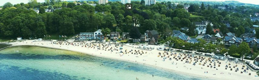 Grün am Strand