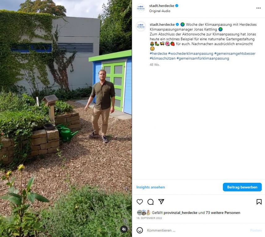 Stadt Herdecke, moderne Klimakommunikation