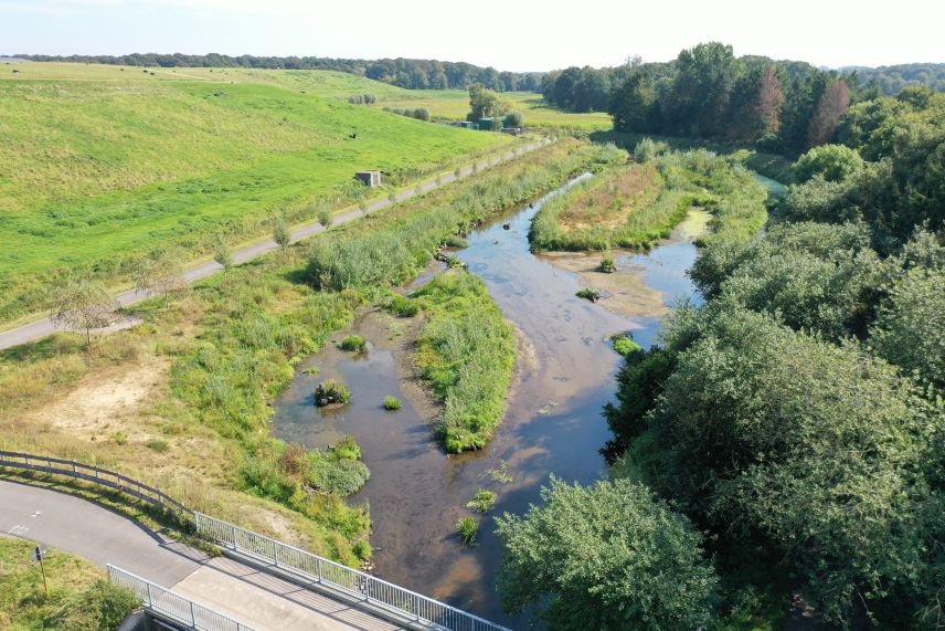 Renaturierte Aa in Borken-Hoxfeld