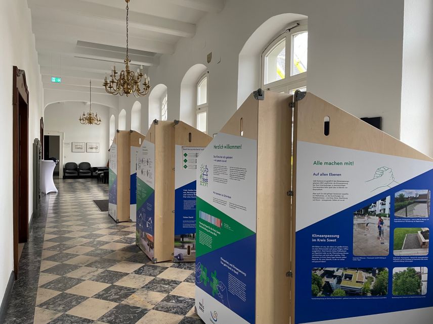 Wanderausstellung zur Klimaanpassung (Kreis Soest) Wanderausstellung zur Klimaanpassung (Kreis Soest)
