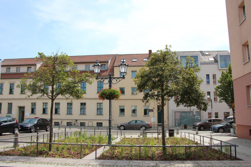 Begrünter Steintorplatz (Stadt Bernau)