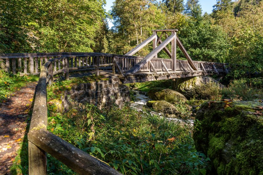 Teufelssteg Selbitz, Quelle: Adobe Stock Teufelssteg Selbitz