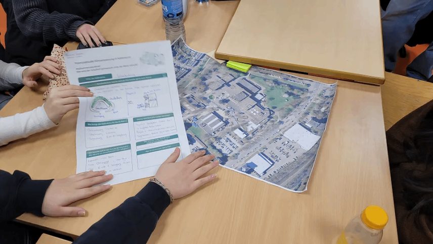 Jugendbeteiligung: Ergebnisvorstellung des Gymnasium Links der Weser (Quelle: proloco)